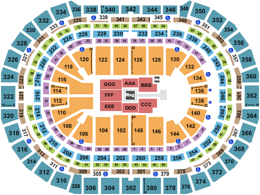 Ball Arena Denver Seating Chart